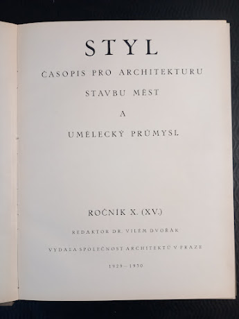 1929-30 Styl, Year X (XV)